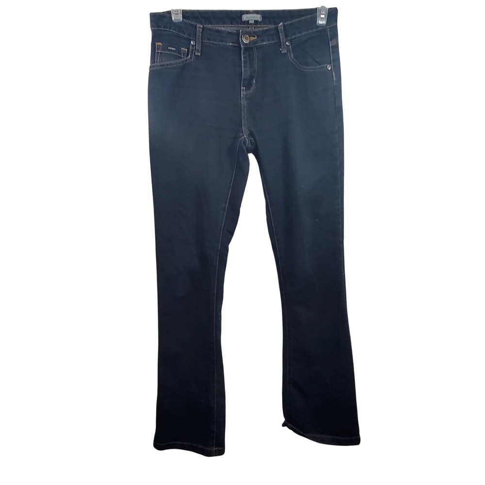 Tex Woman Denim Jeans Bootcut Dark‎ Wash Comfortable Stretch Womens 42